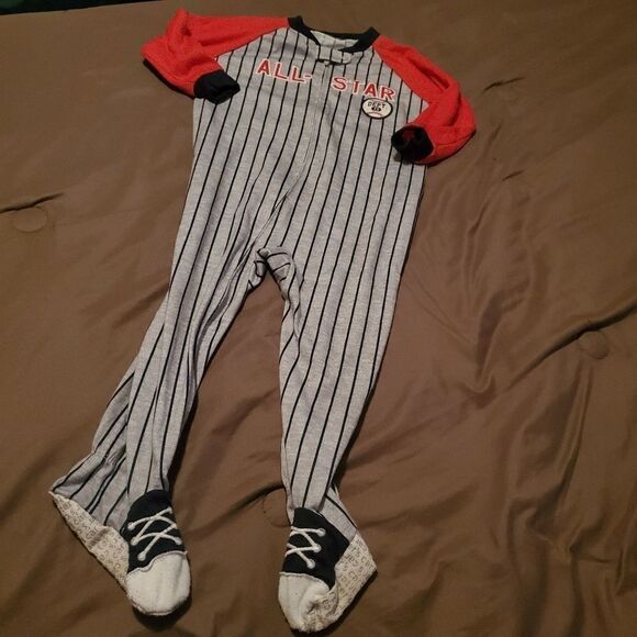 Carter's Boys Baseball Onesie Size 2T - Picture 3 of 6